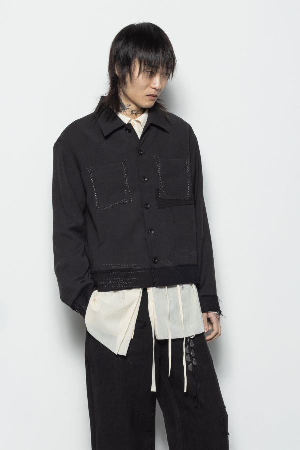Professor.E Stitch Work JKT Cardigan