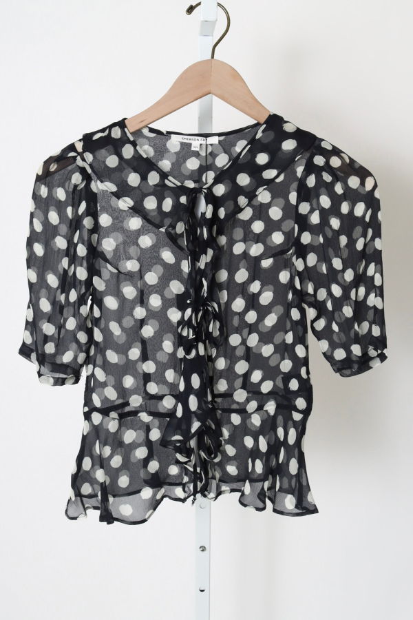 Emerson Fry Lumiere Large Dots Top