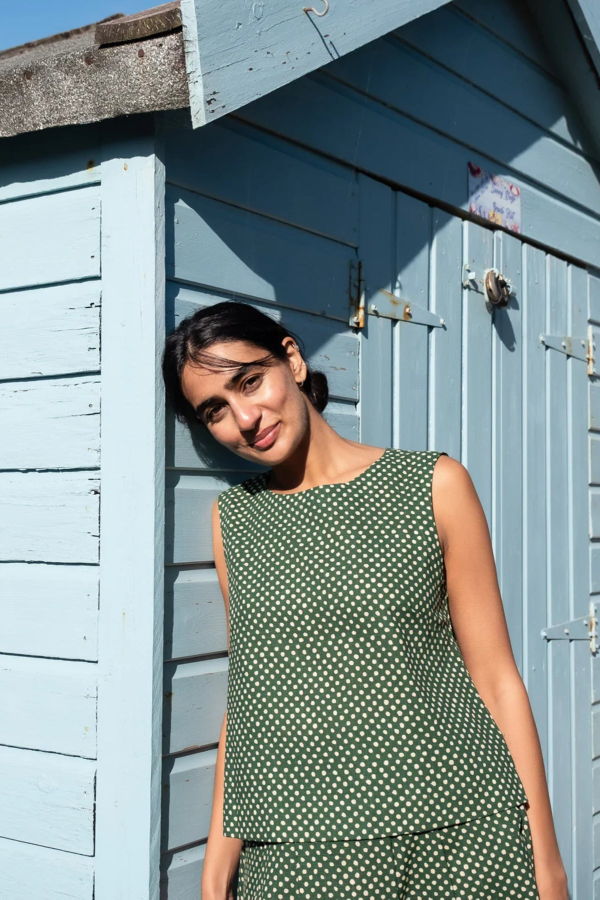 Bibico Pippa Sleeveless Top - Green