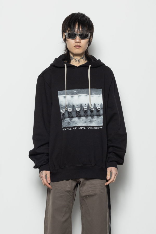 Rick Owens Oversized Knit Sweatshirt