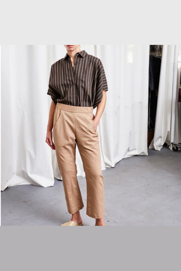 Zero + Maria Cornejo Eko Pant - Camel