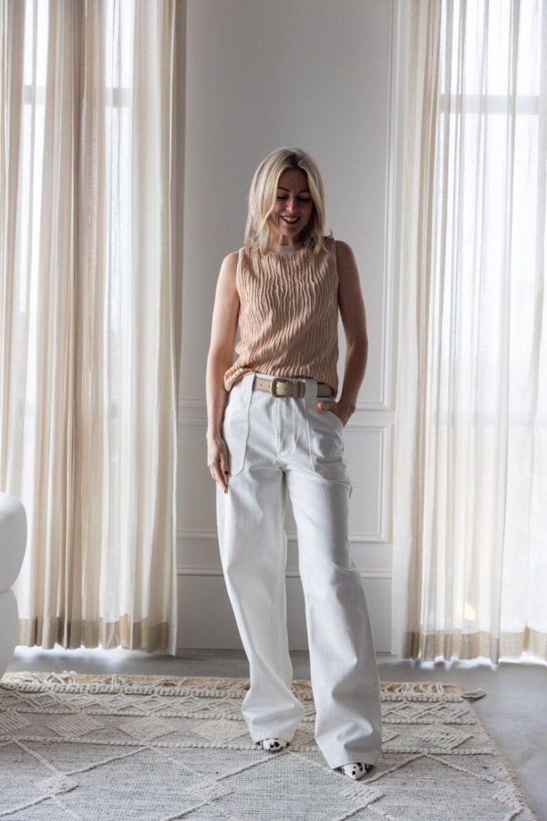 Ser.o.ya Angelique Pants - White