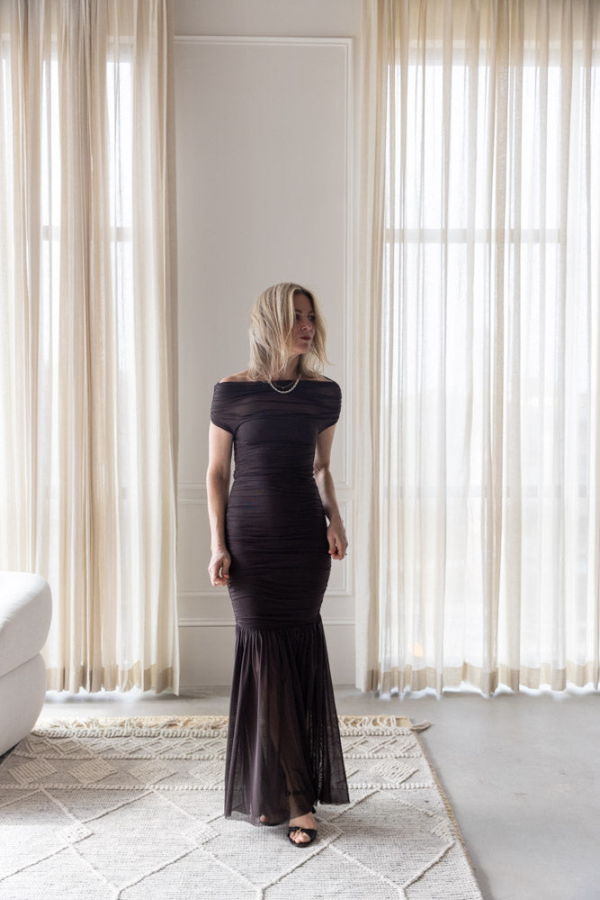 Ser.o.ya Noel Gown - Ash Brown