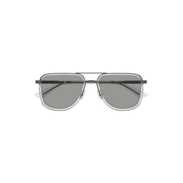 BOTTEGA VENETA Aviator Sunglasses - Metal/Grey | Garmentory