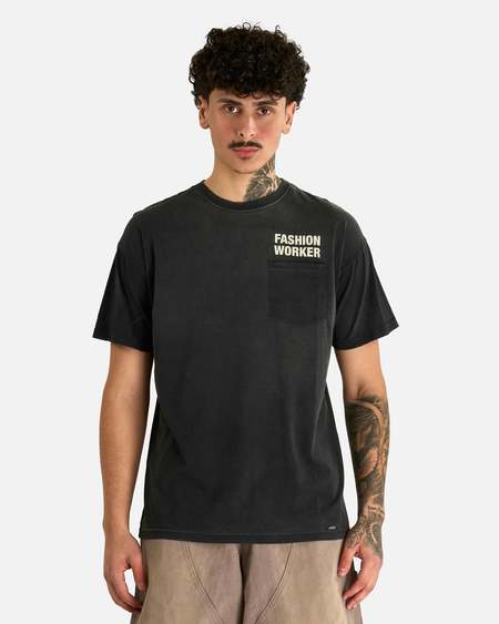 Willy Chavarria Willy Skull Square SS Buffalo T-Shirt - Solid