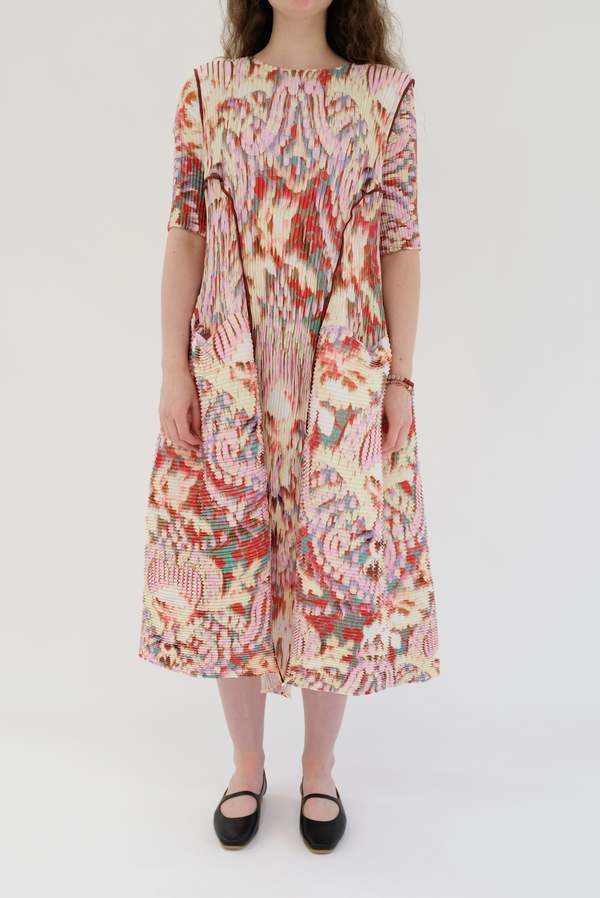 Julia Heuer Uma Handpleated Dress - Jim