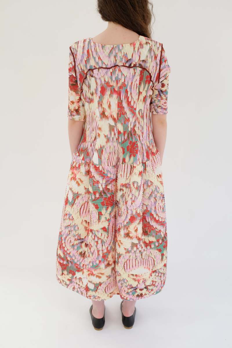Julia Heuer Uma Handpleated Dress - Jim
