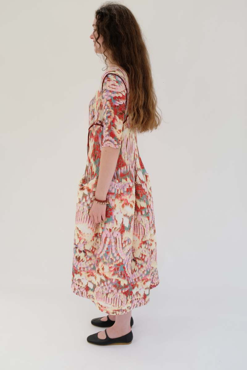 Julia Heuer Uma Handpleated Dress - Jim