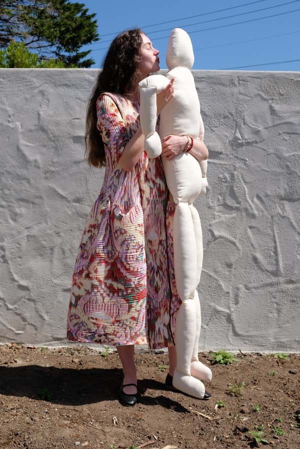 Julia Heuer Uma Handpleated Dress - Jim