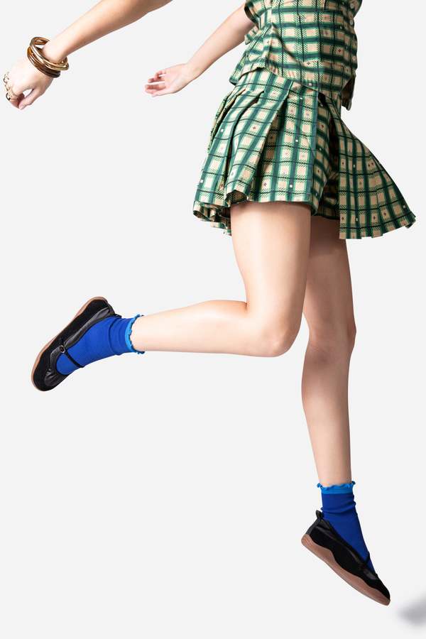 INTENTIONALLY __________. Pulse Textile Mary Jane Ballet Sneaker Flat INTENTIONALLY __________. Pulse Textile Mary Jane Ballet Sneaker Flat