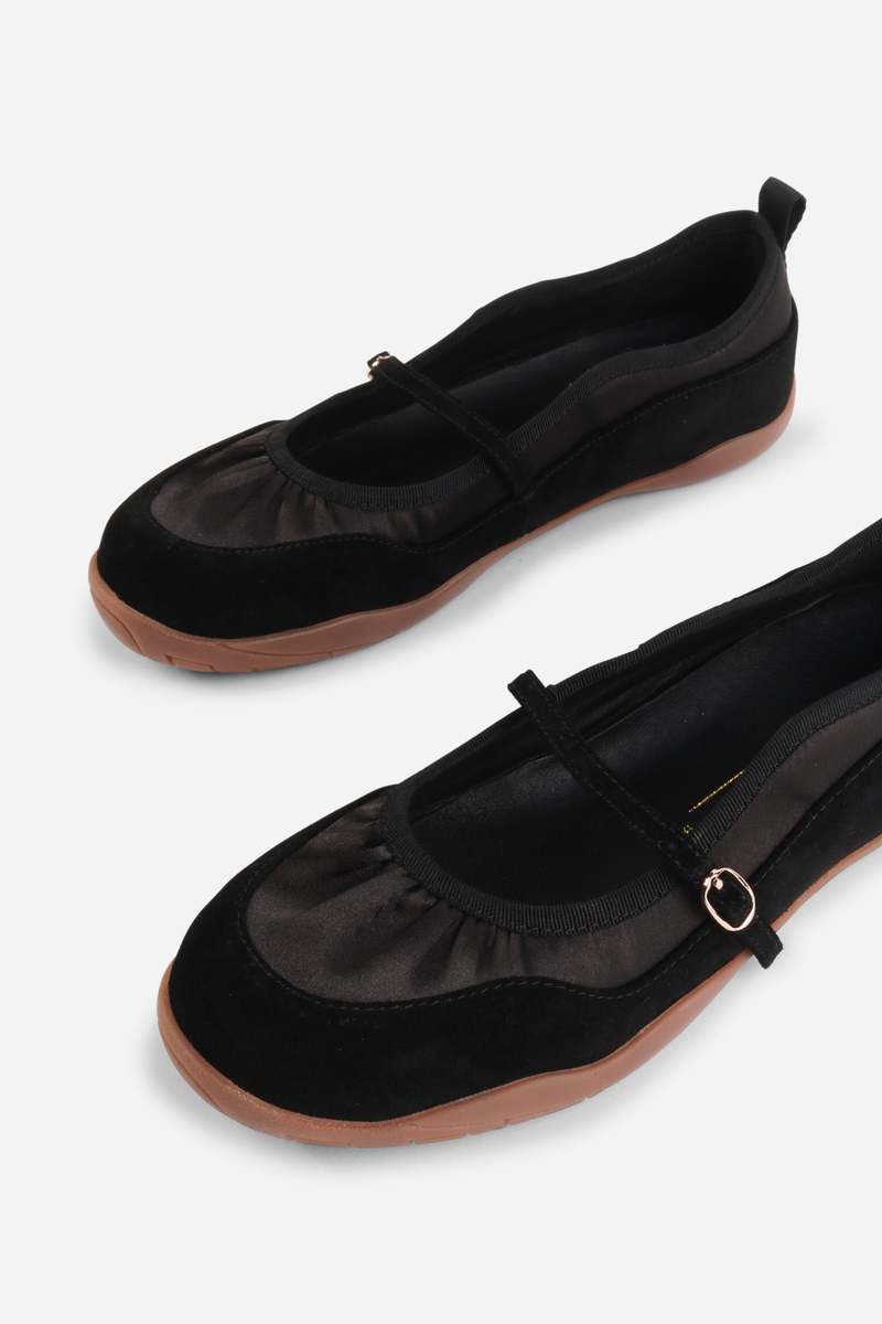 INTENTIONALLY __________. Pulse Textile Mary Jane Ballet Sneaker Flat