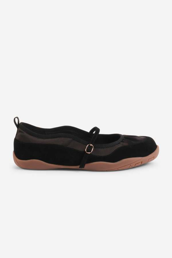 INTENTIONALLY __________. Pulse Textile Mary Jane Ballet Sneaker Flat