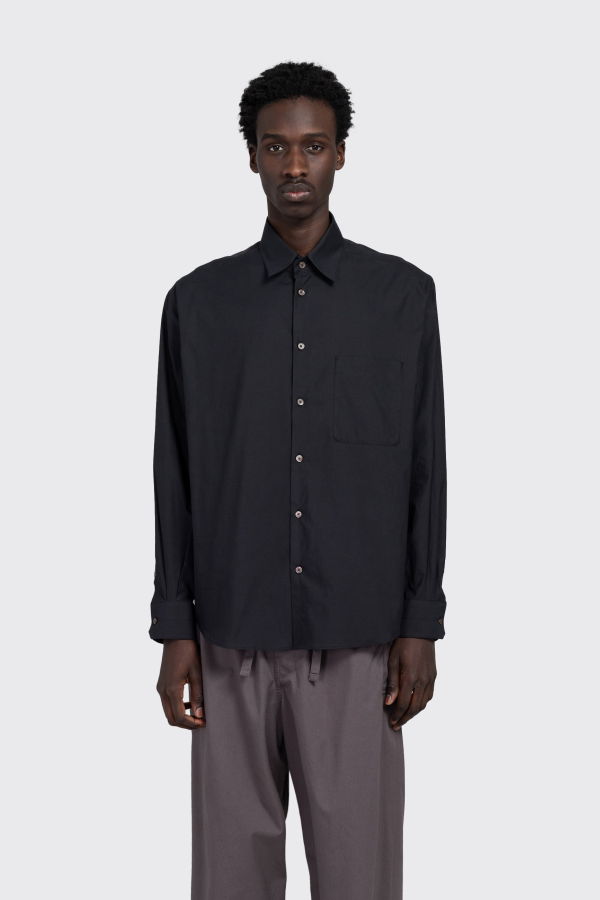 Lemaire Regular Shirt - Black