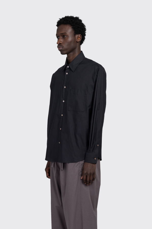 Lemaire Regular Shirt - Black