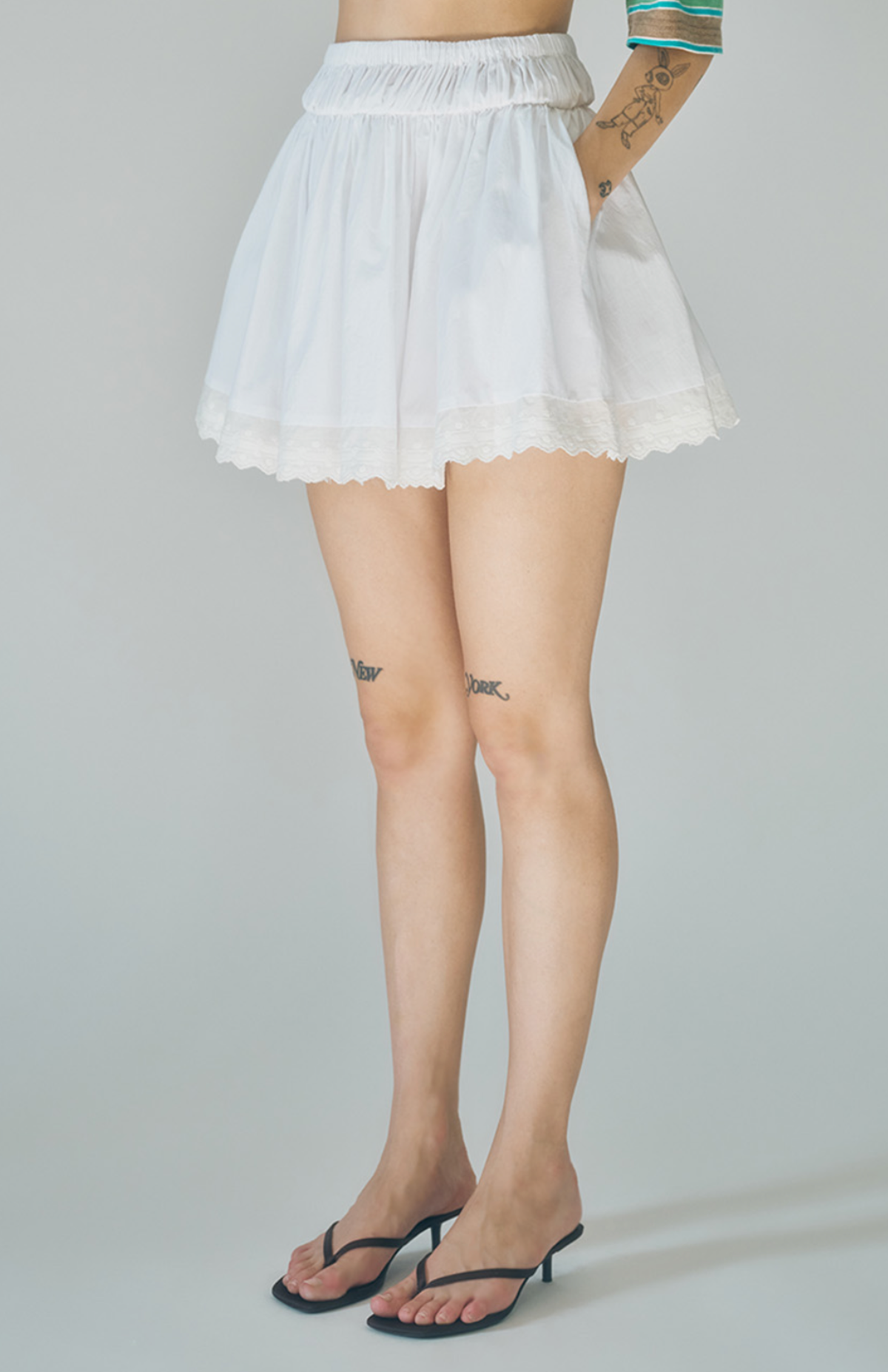 Maude Club Austin Skirt - White - Image 2 of 4