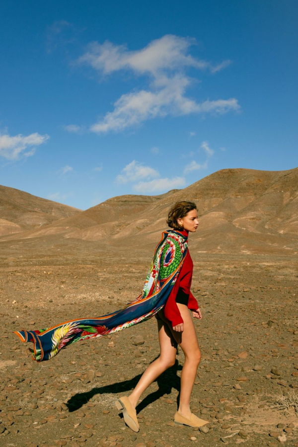 Inoui Editions Croco 100 Scarf