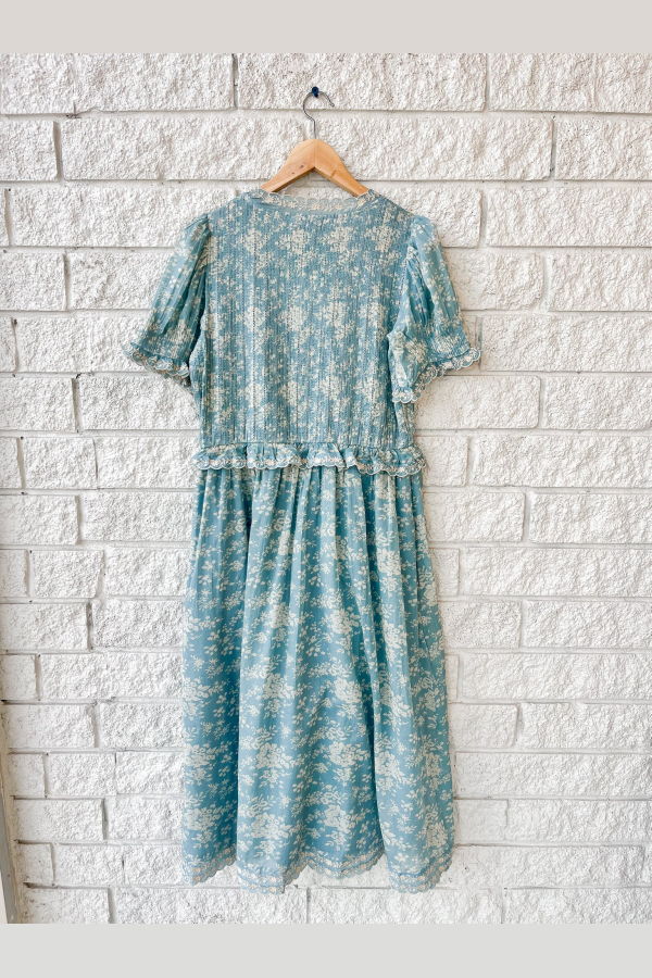 Sea NY Kirsten Print Long Dress - Sky