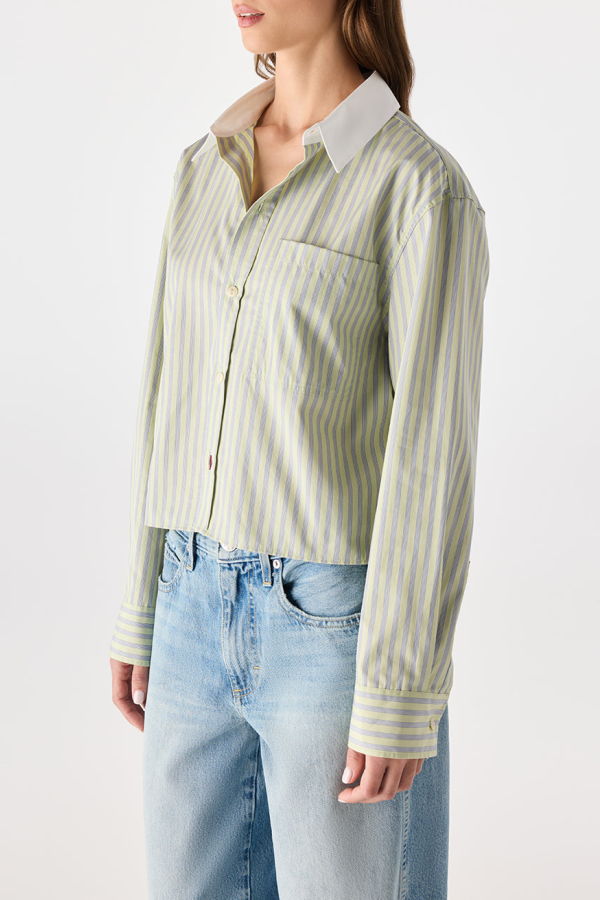 amo denim Ruth Crop Shirt