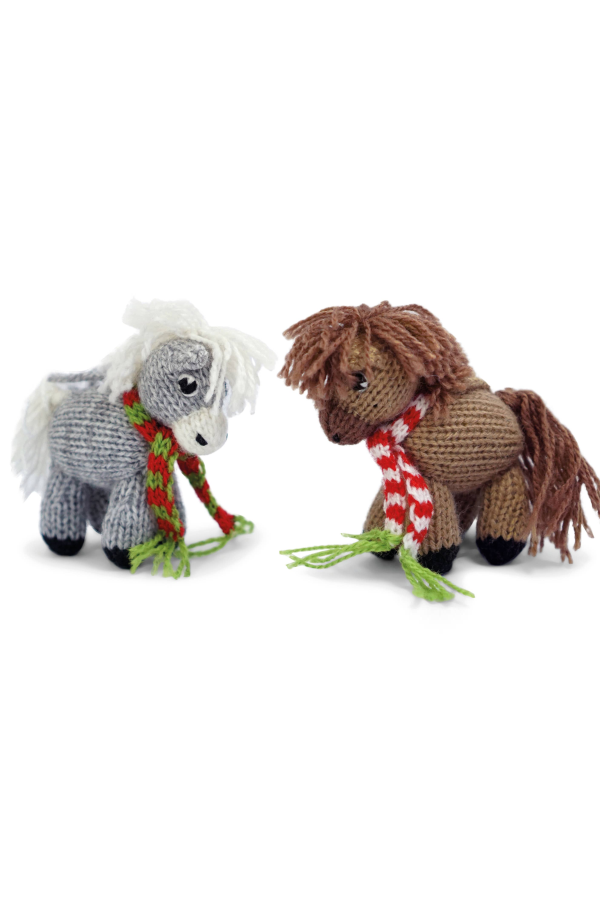 Melange Collection Horse Ornaments (Case Pack of 6)