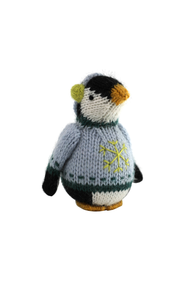 Melange Collection Penguin With Earmuffs Ornaments (Case Pack of 6)