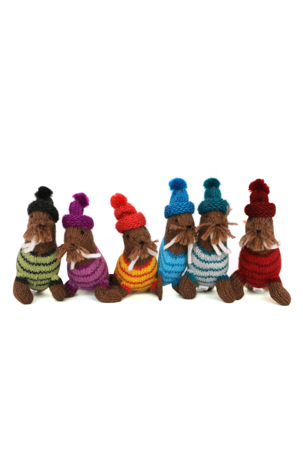 Melange Collection Walrus Holiday Ornaments Case Pack of 6