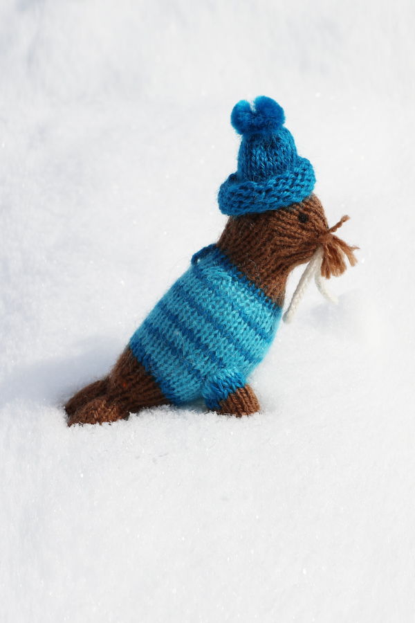 Melange Collection Walrus Holiday Ornaments Case Pack of 6