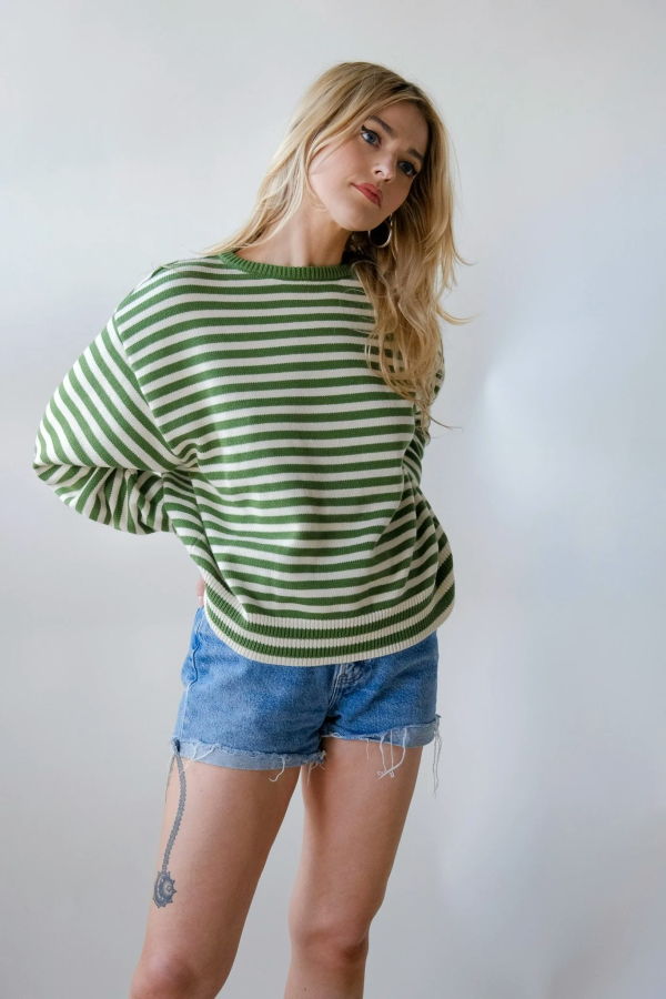 Sønderhaus Crewneck Sweater - Green