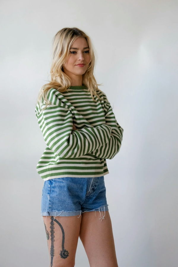 Sønderhaus Crewneck Sweater - Green