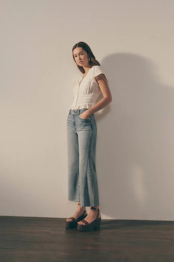 Paige Anessa Wide Leg Jean