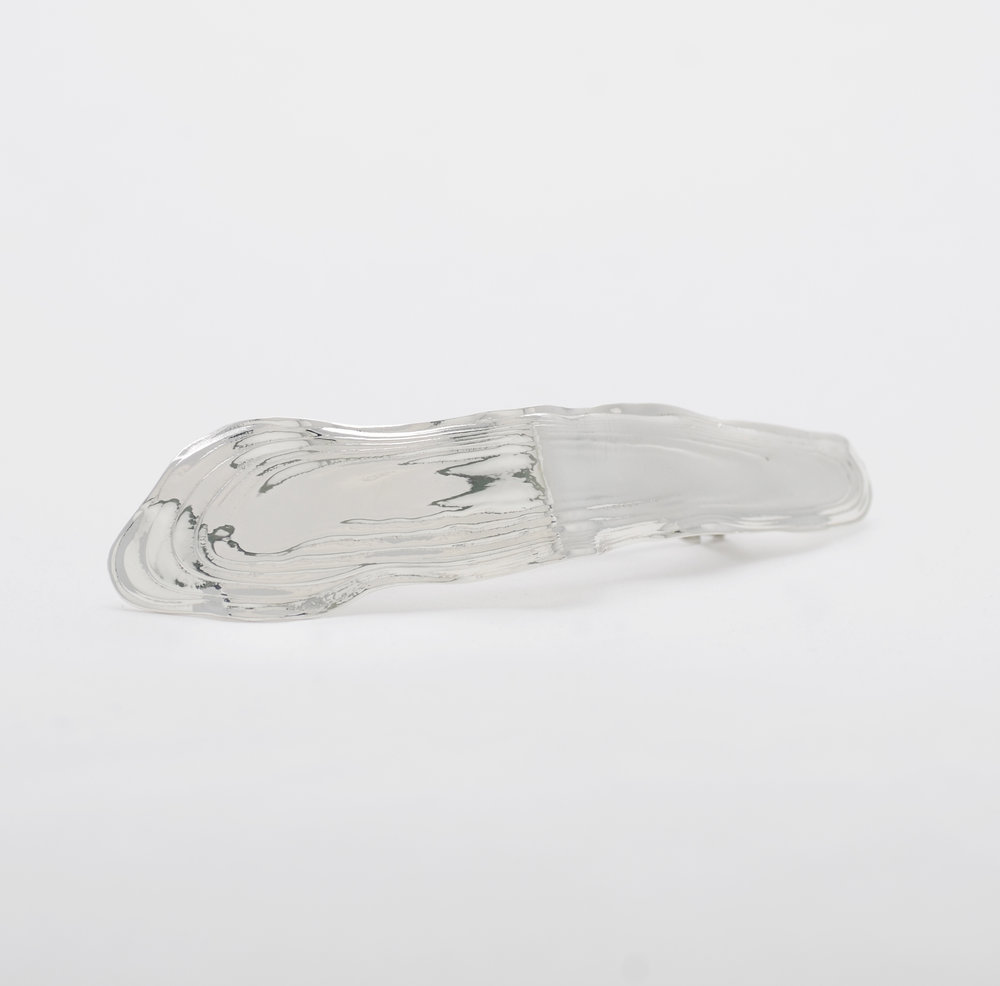 Leigh Miller Alaria Barrette - Sterling Silver | Garmentory display picture 3