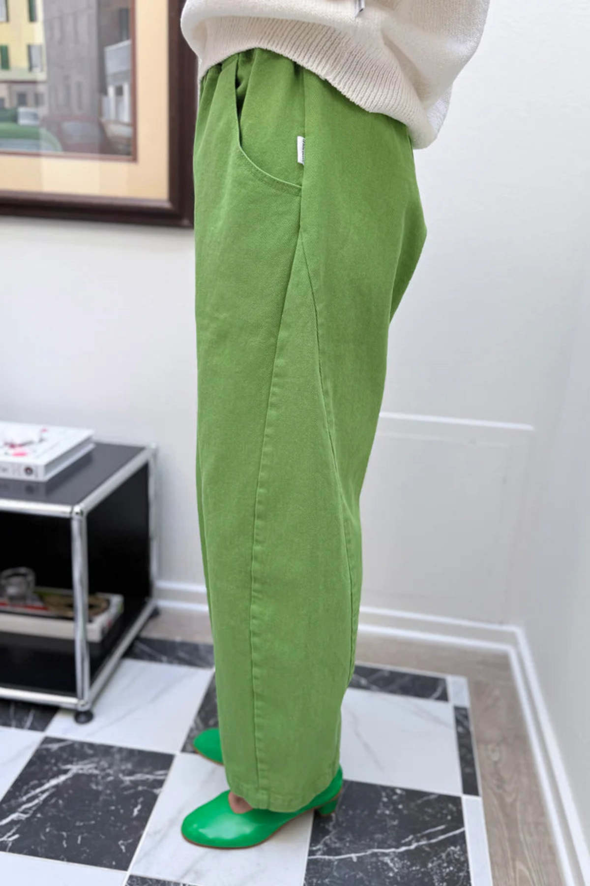 Le Bon Shoppe Arc Pant - Pistachio - Image 5 of 6