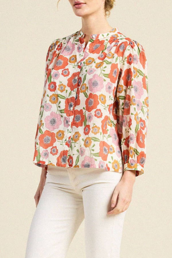Birds of Paradis by Trovata California Clara Blouse