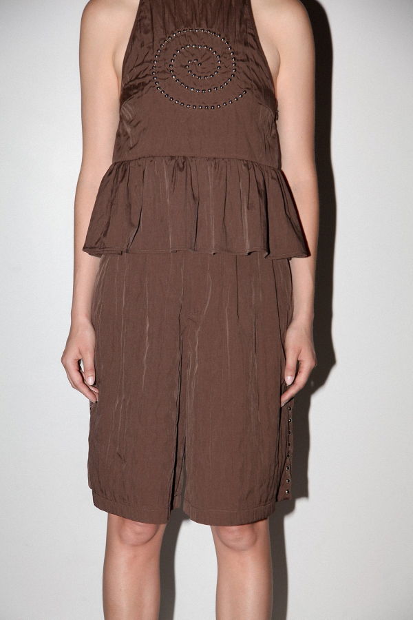 KkCo Rivet Trouser Short - Mud