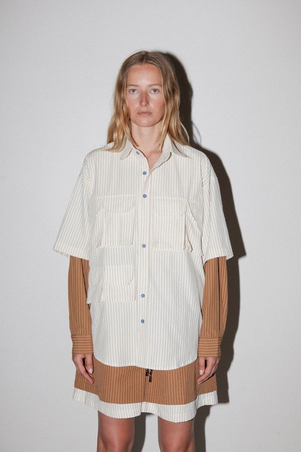 KkCo Sprint Button Up Top