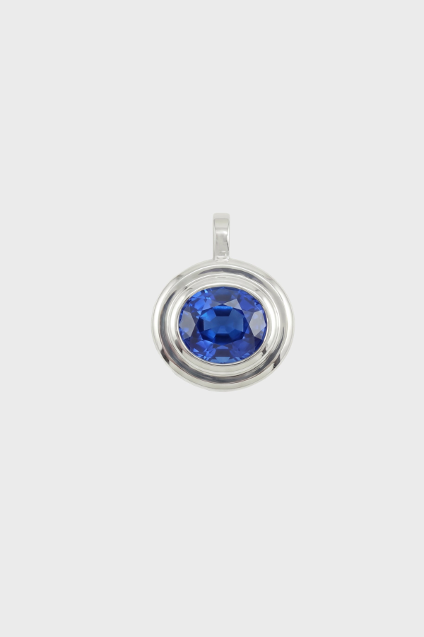 CklasicDesigns Halo Pendant Necklace