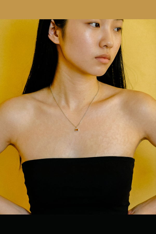 CklasicDesigns Olive Pendant Necklace