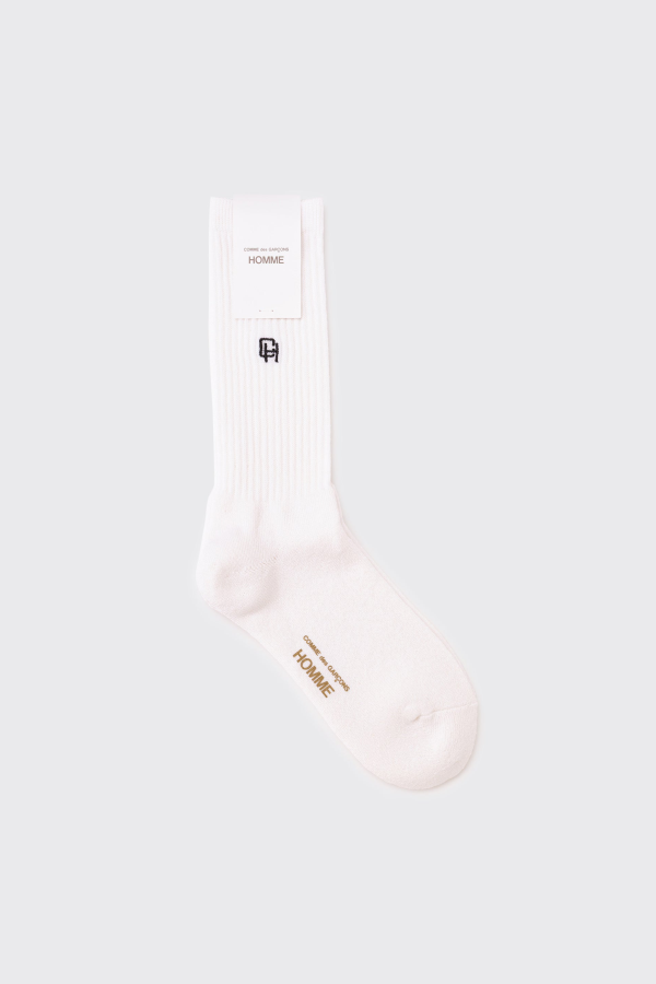 Comme des Garçons M Socks - White