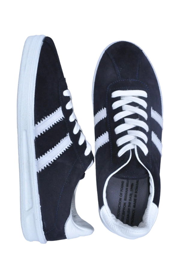 Reproduction of Found Russian Military Trainer - Dark Navy/White