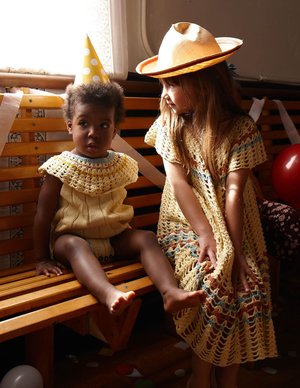 ワンピース misha and puff Swing Set Dress 5y kids Misha & Puff Lillian Swing Dress - buttercream | Garmentory