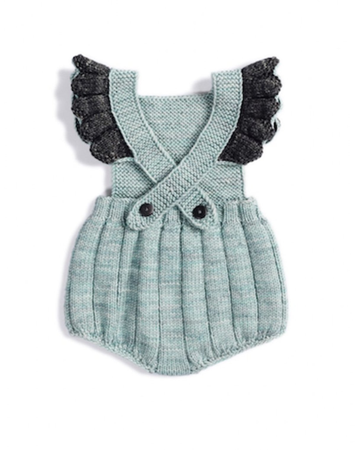 値下げました▶︎【misha and puff】 rompers kids Misha & Puff Ruffle Romper - Sage | Garmentory