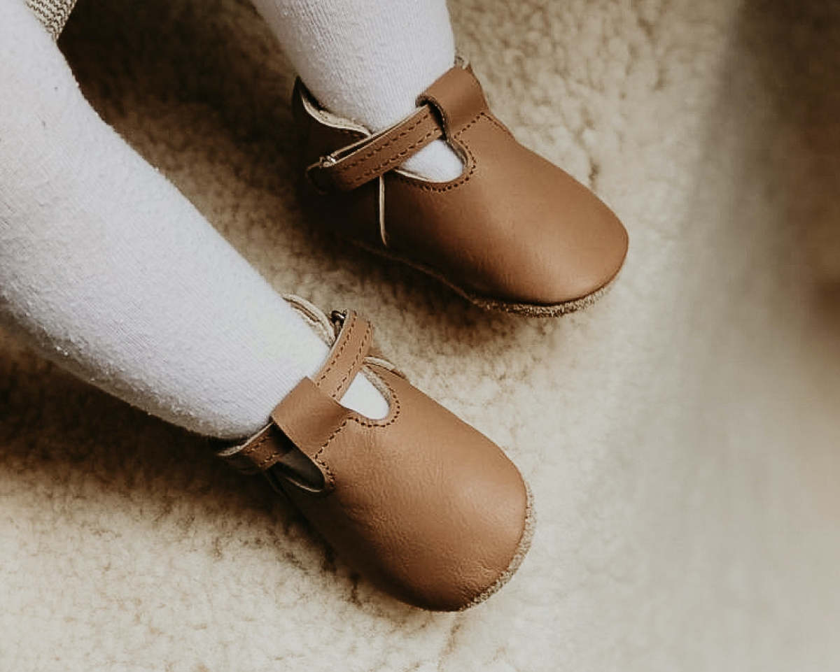 KIDS Donsje Elia Lining Shoes - Praline Leather - Image 2 of 6