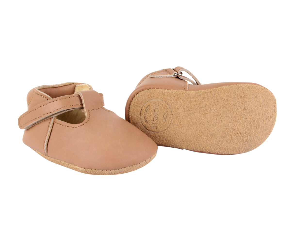 KIDS Donsje Elia Lining Shoes - Praline Leather - Image 5 of 6