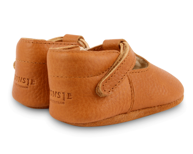 KIDS Donsje Elia Lining Shoes - Toast Grain Leather
