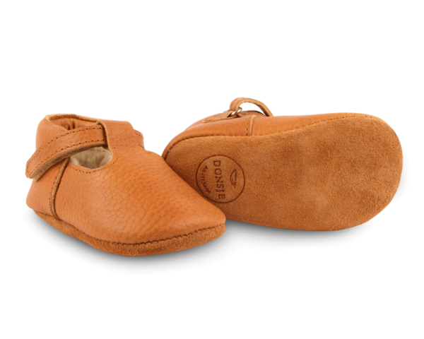 KIDS Donsje Elia Lining Shoes - Toast Grain Leather