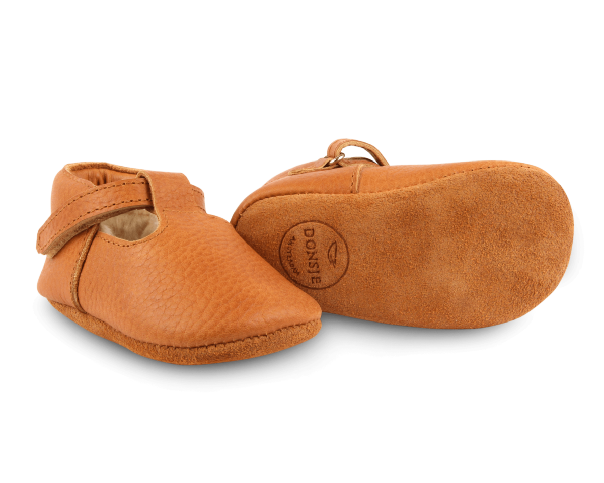 KIDS Donsje Elia Lining Shoes - Toast Grain Leather - Image 5 of 5
