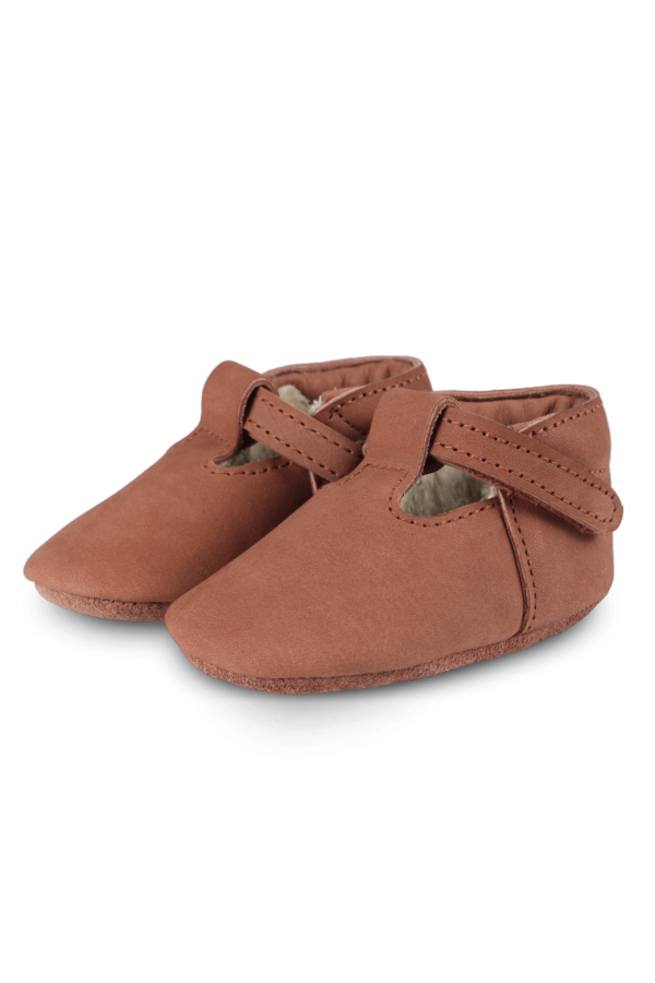 KIDS Donsje Elia Lining Shoes - Walnut Nubuck