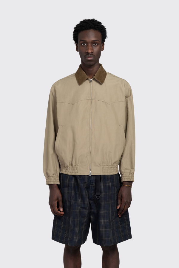 Comme des Garçons Zip Jacket - Beige
