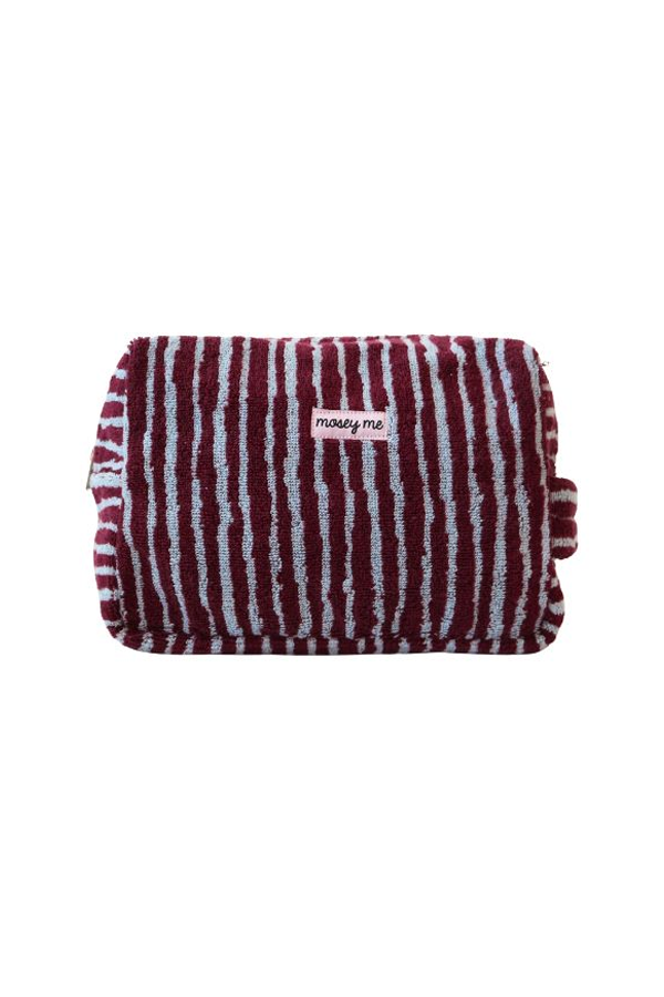 Mosey Me Strokes Terry Toiletry Bag