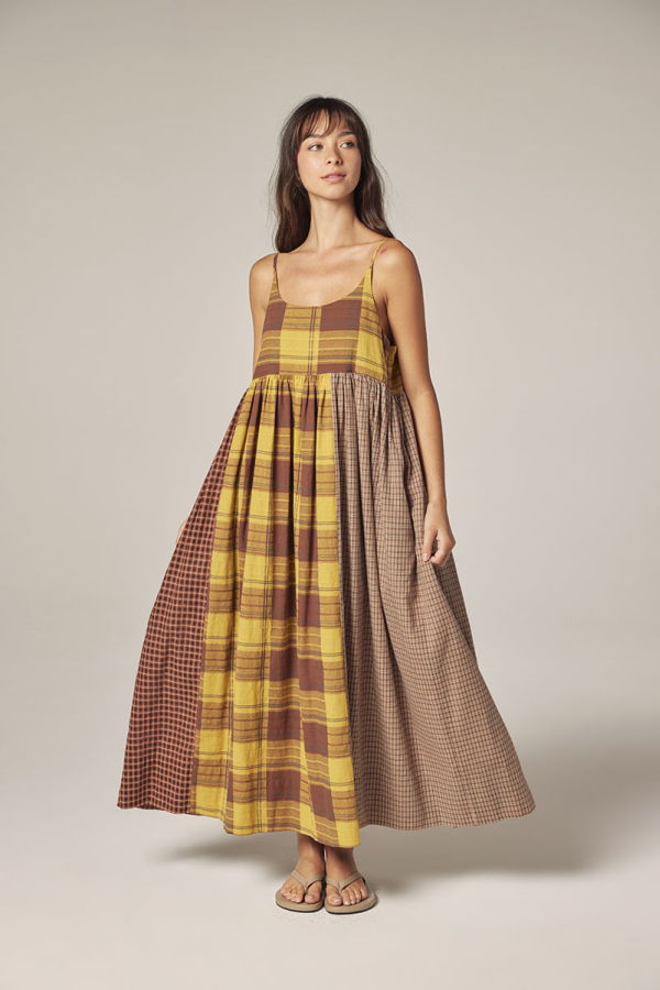 amente Contrast Dress