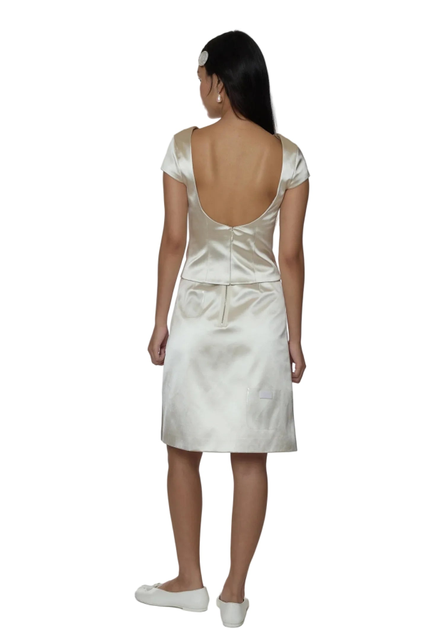 Sandy Liang Keeps Skirt - Champagne